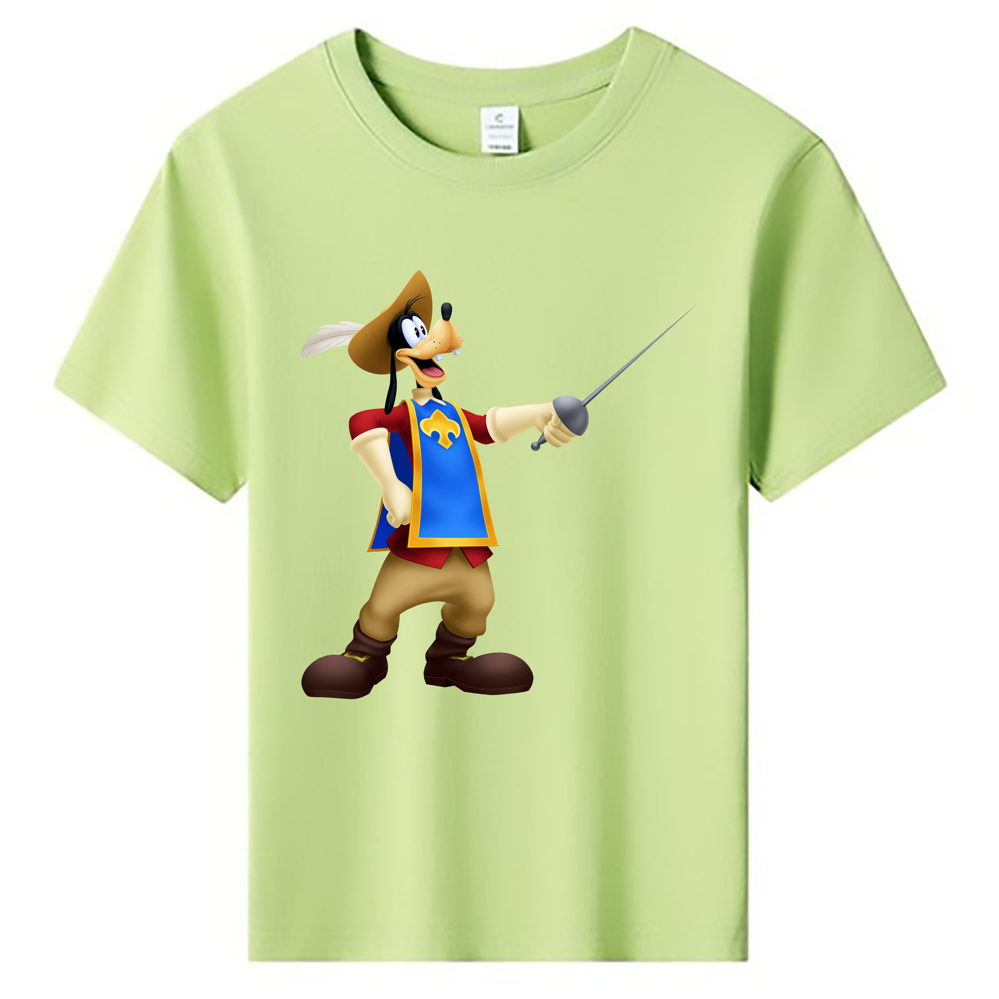 ミッキーマウス Mickey Mouse 綿100％キッズTシャツ（フロントプリント）